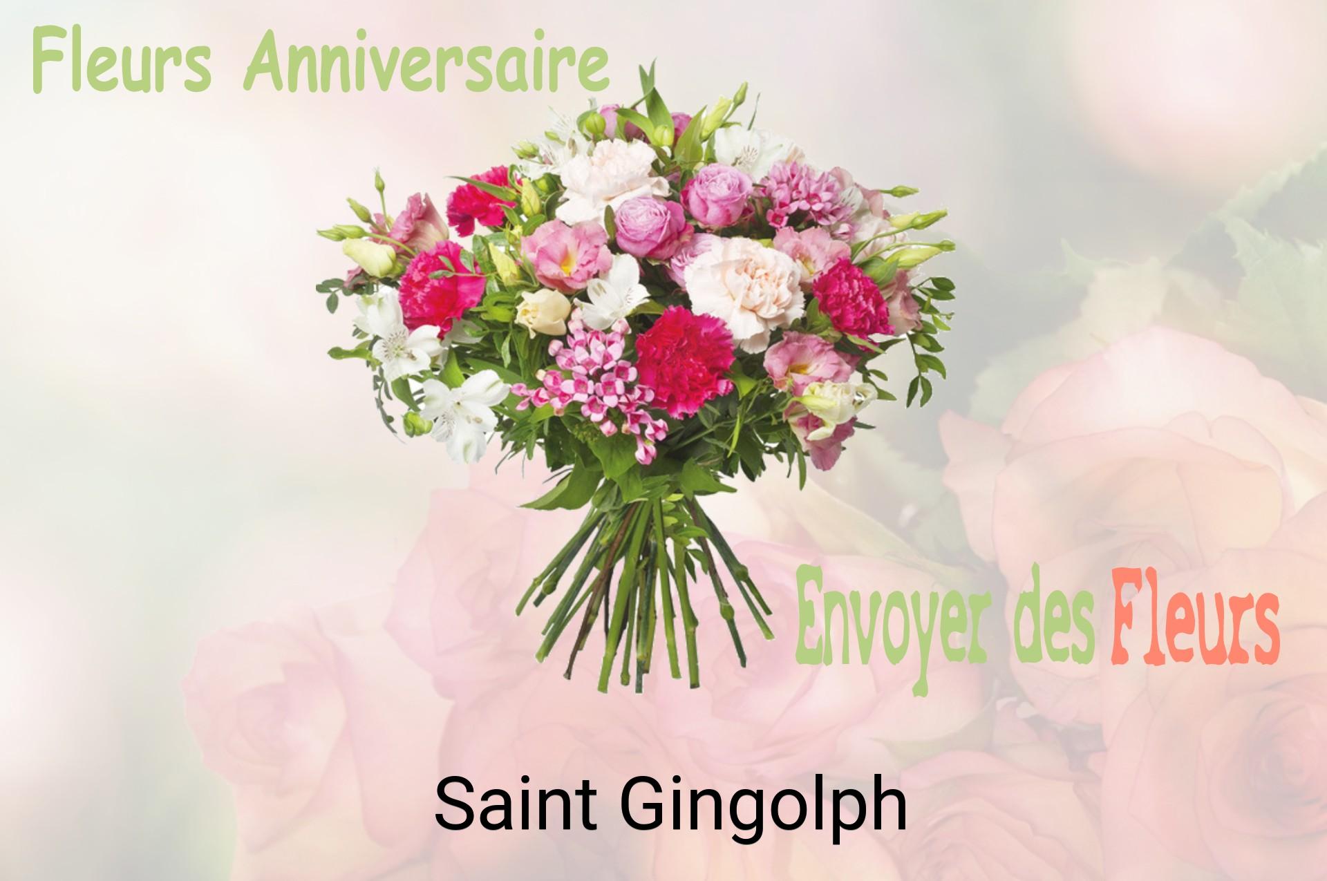 Bouquet de fleurs d’anniversaire livré à Saint-Gingolph