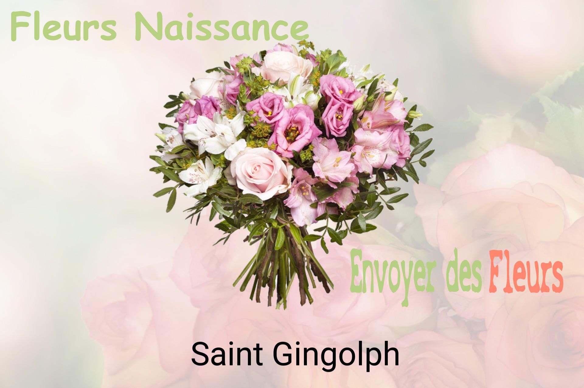 Bouquet de fleurs de naissance livré à Saint-Gingolph